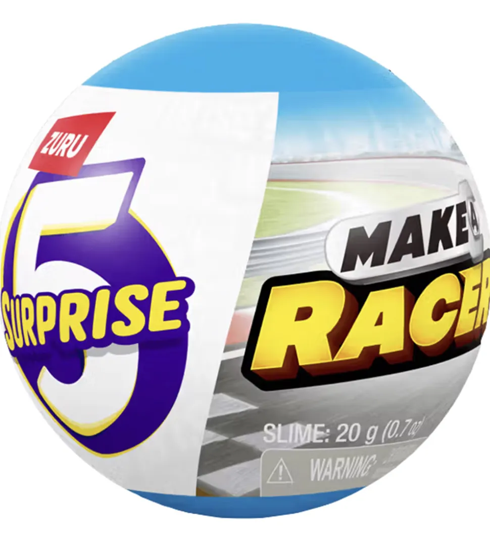 5 Surprise Kugle m. Overraskelse - Make-A-Racer