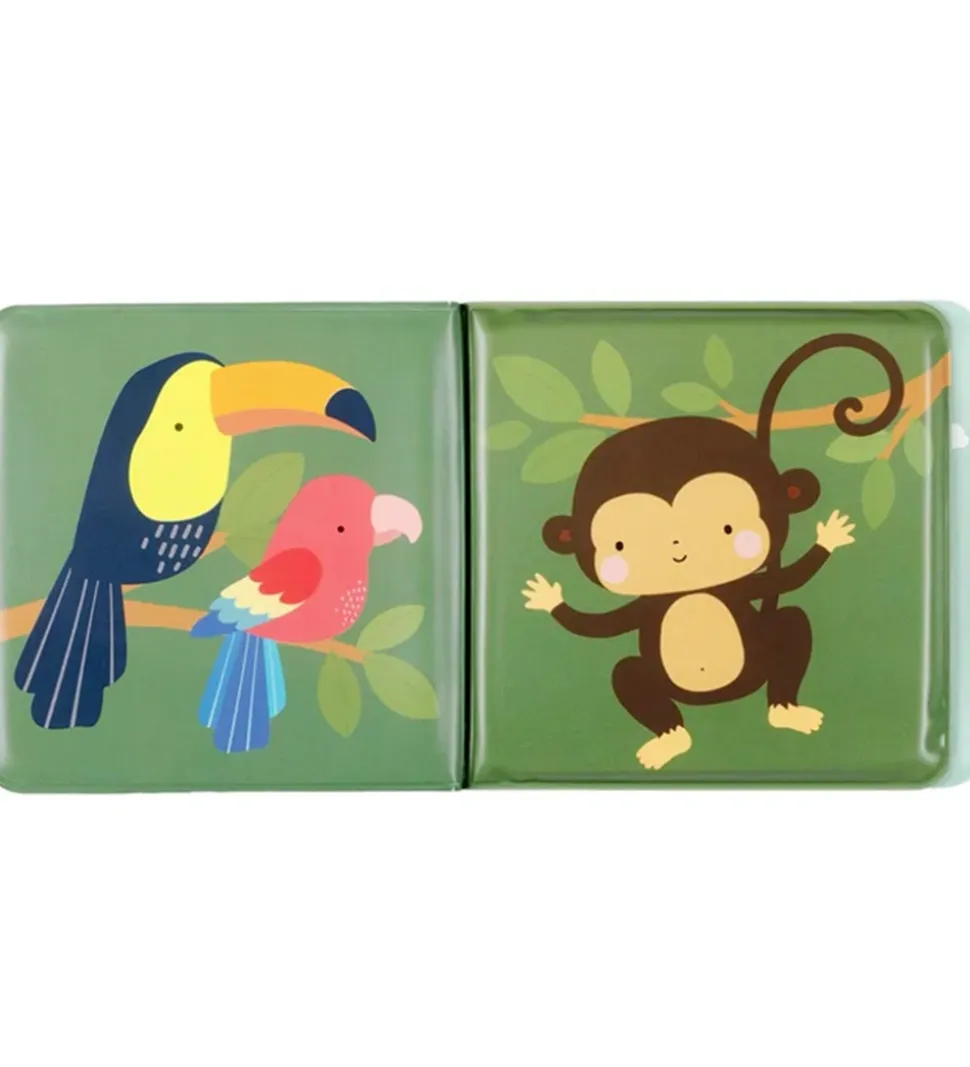 A Little Lovely Company Badebog - Jungle Friends