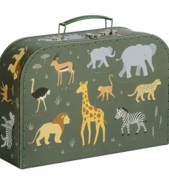 A Little Lovely Company Kuffertsæt - 2 stk. - 29x20/25,5x18 cm -