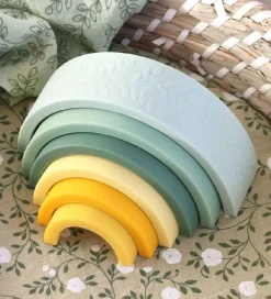 A Little Lovely Company Stablelegetøj - Silikone - Sage