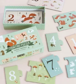 A Little Lovely Company Tællepuslespil 1-10 - Forest Friends
