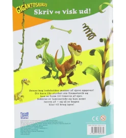 Alvilda Aktivitetsbog - Gigantosaurus - Skriv Og Visk Ud