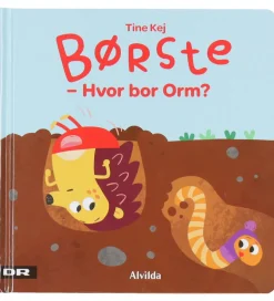 Alvilda Bog - Minisjang - Børste - Hvor Bor Orm ? - Dansk