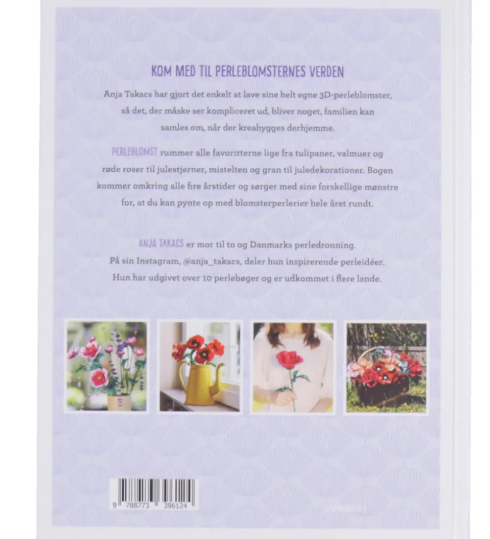 Anja Takacs Bog - Perleblomster - Dansk