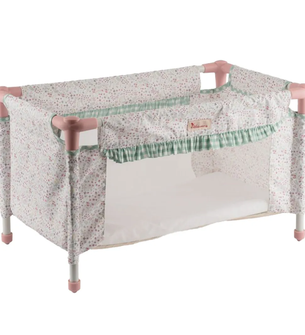 Asi Dukketilbehør - Rejseseng - 36-46 cm - Grøn