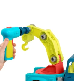 B. toys Bil - Happy Cruisers - Take-Apart Kranbil - 31 Dele