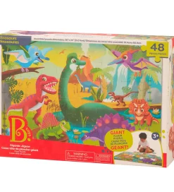 B. toys Gulvpuslespil - 48 Brikker - Dino