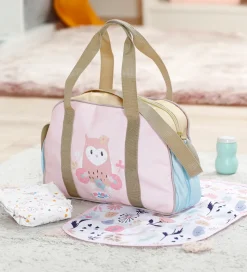 BABY Born Dukketilbehør - Dukkepusletaske m. Blomster - 4 Dele