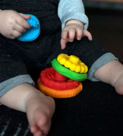 Baby Einstein Stable- og Bidelegetøj - Stack & Teethe - Multi-te