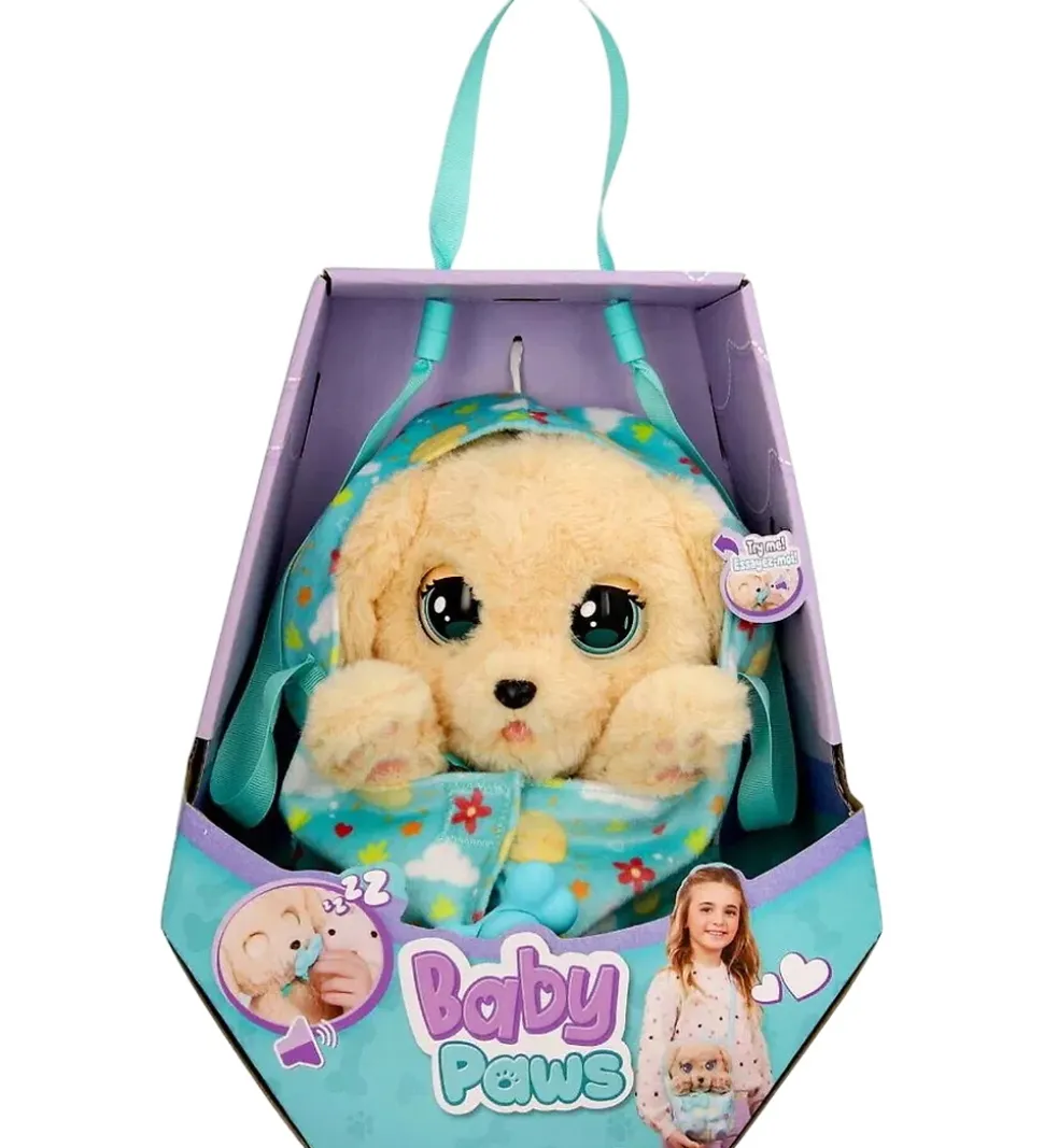 Baby Paws Interaktiv Bamse - Labrador - 22,5 cm