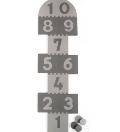 BabyDan Hinkeskumgulv - Jump & Play - Assorteret - Grå