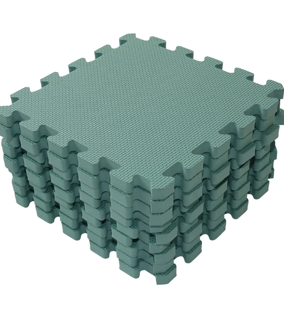 BabyDan Legegulv - 90x90 - Grøn