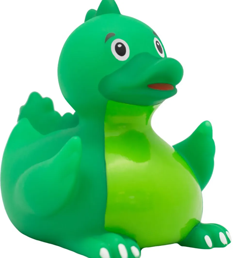 Badeand - Grøn Dino