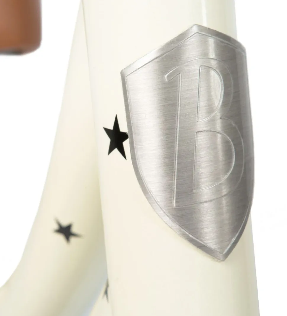 Banwood Løbecykel - First Go! - Creme m. Stjerner