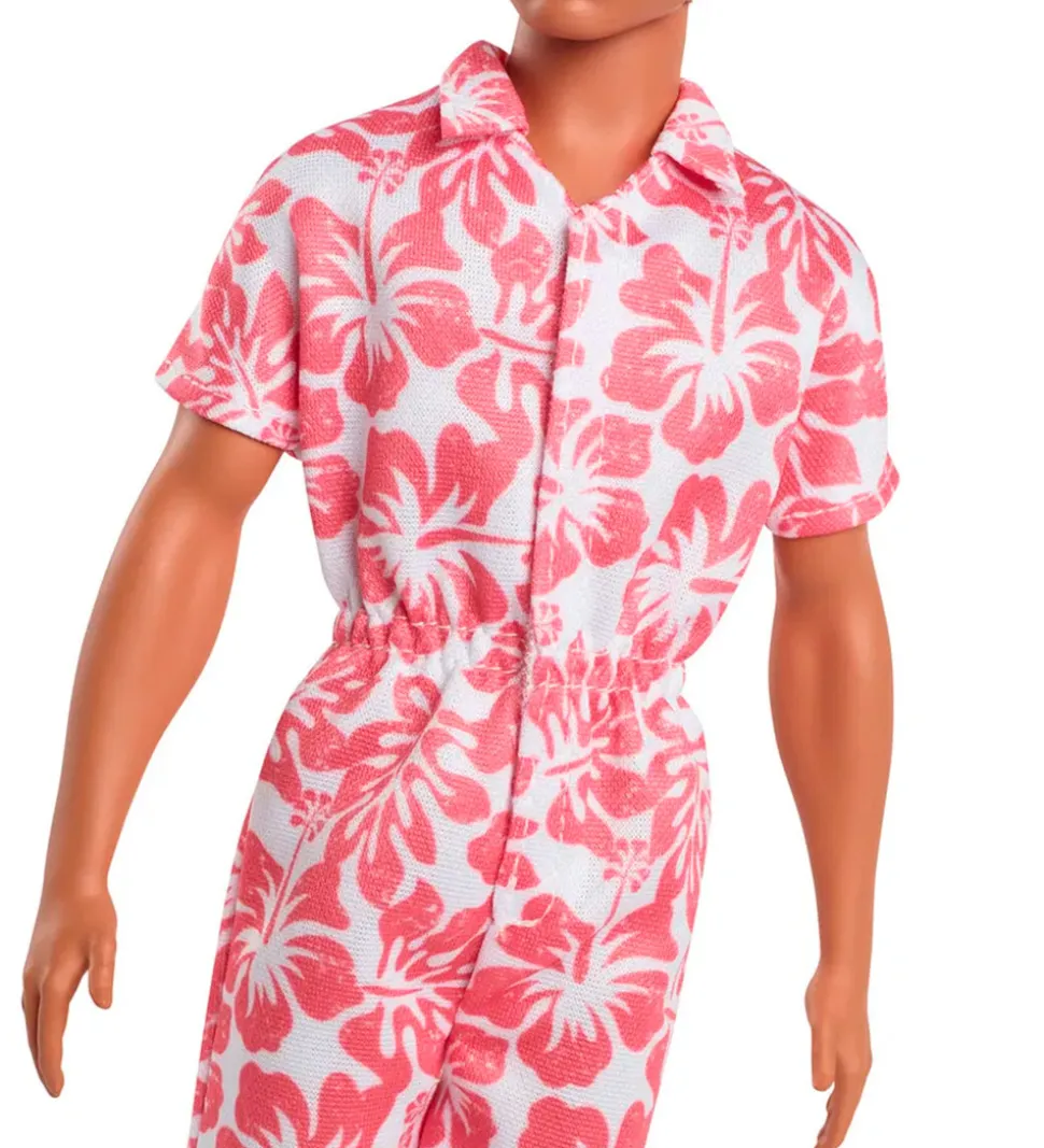 Barbie Dukke - 30 cm - Fashionista Ken Printed Boiler Suit