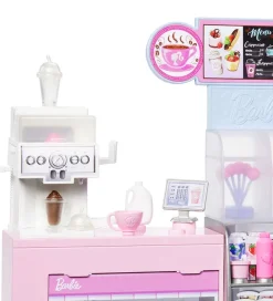Barbie Legesæt - Kaffebutik m. Tilbehør