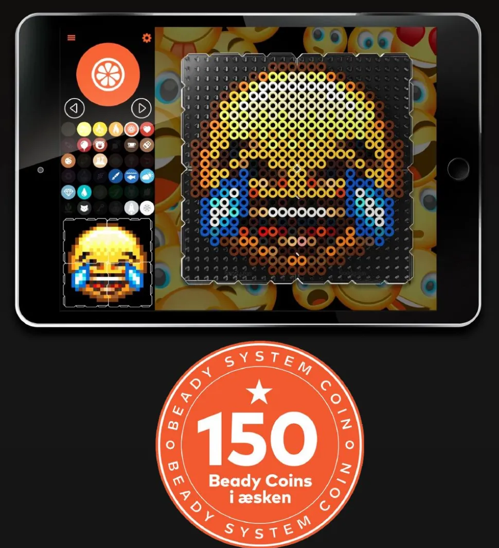 Beady Basic m. Perleplader - 10.800 perler