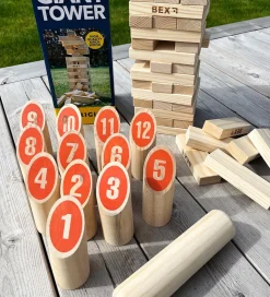 Bex Sport Havespil - Træ - Number Kubb Family