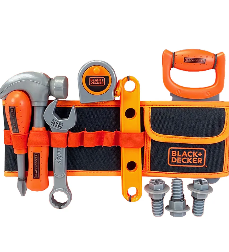 Black & Decker Legetøj - Værktøjsbælte - 11 Dele
