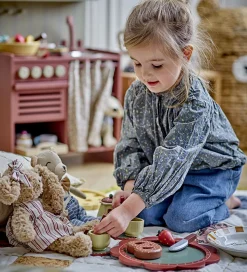 Bloomingville Mini Køkkensæt - Bette - Træ - Brun