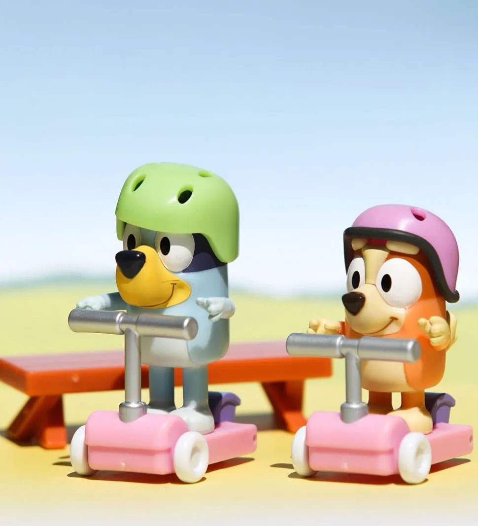 Bluey Legesæt - Bluey og Bingos Scooter Sjov