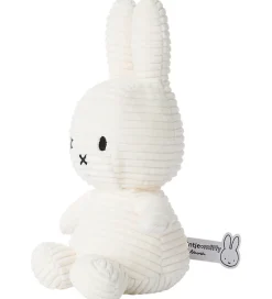 Bon Ton Toys Bamse - 23 cm - Miffy ECO Corduroy - Offwhite