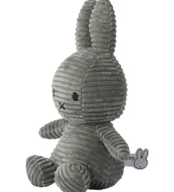 Bon Ton Toys Bamse - 23 cm - Miffy ECO Corduroy - Grey