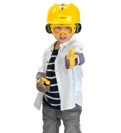 Bosch Mini Sikkerhedshjelm - Legetøj - Gul