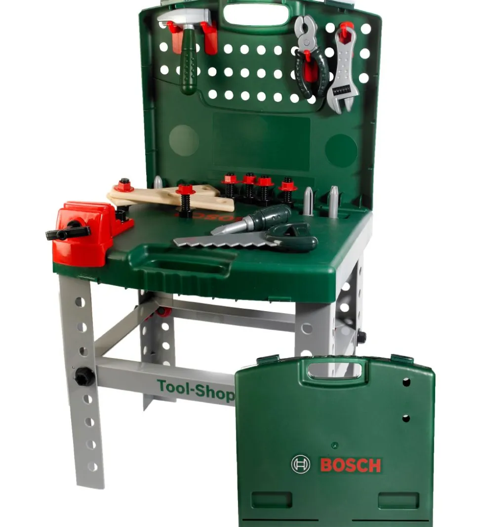Bosch Mini Værktøjsbænk - Legetøj - Mørkegrøn