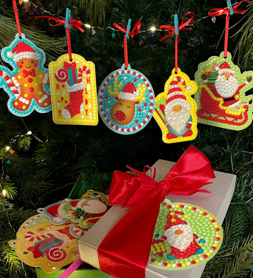 BOX CANDIY Kreasæt - Diamantkunst Til og Fra-kort - Totally Sant