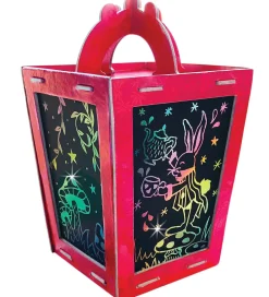 BOX CANDIY Kreasæt - Lanterne Skrabekunst-sæt - Totally Twilight