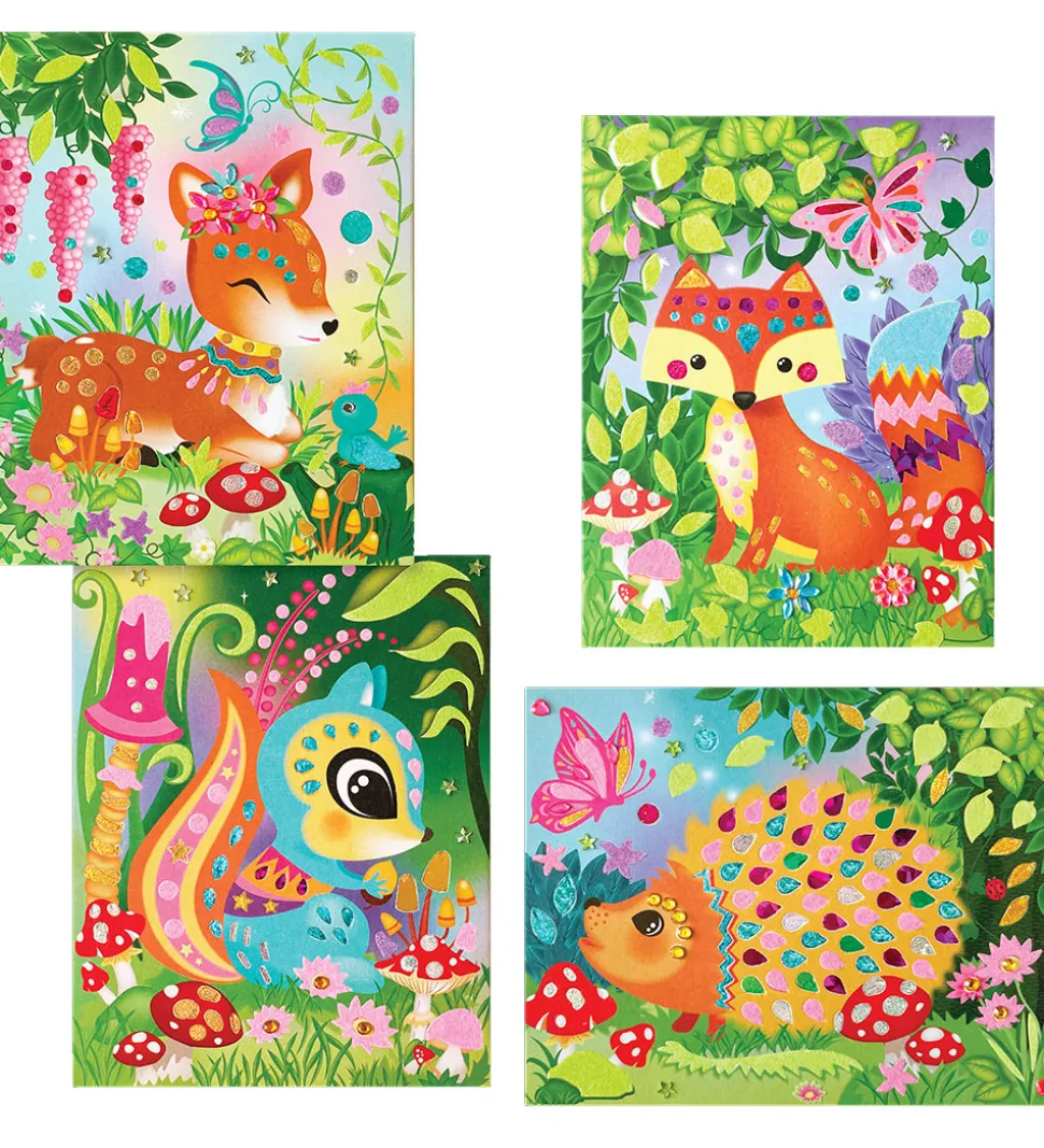BOX CANDIY Kreasæt - Sand- og Foliekunstsæt - Totally Woodlands