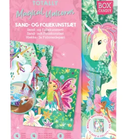 BOX CANDIY Kreasæt - Sand- og Foliekunstsæt - Magical Unicorns