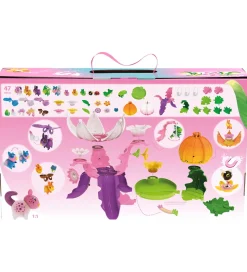 BRIO Flora Blomsterby m. Figurer - 47 Dele