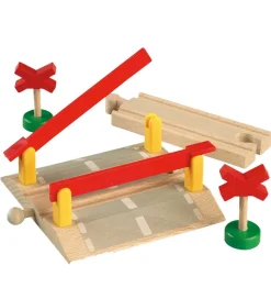 BRIO Jernbaneoverskæringer - 4 dele - Træ 33388