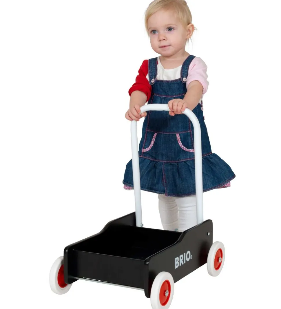BRIO Toddler Gåvogn - Sort 31351