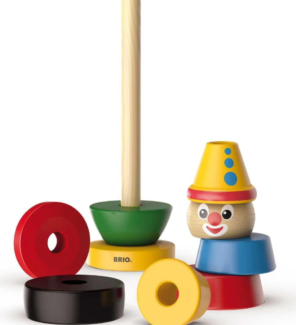 BRIO Toddler Stableklovn - Træ - Multifarvet 30120