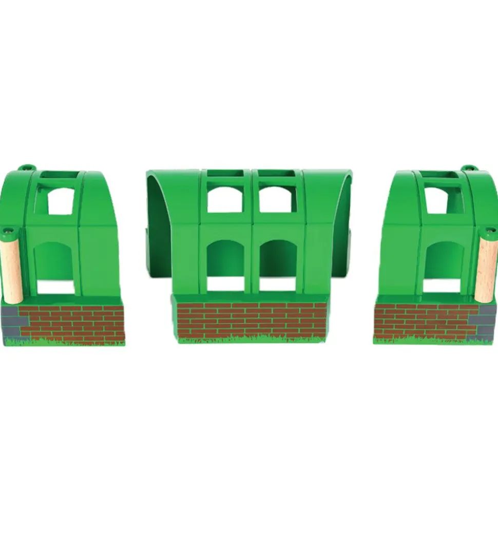 BRIO World Fleksibel Tunnel - Grøn 33709