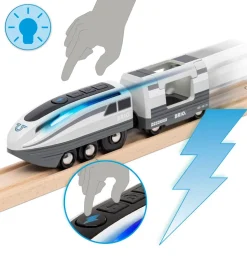 BRIO World Tog- Turbo Train - Grå 36003