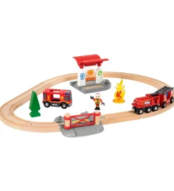 BRIO World Togbane - 18 dele - Brandmand 33815