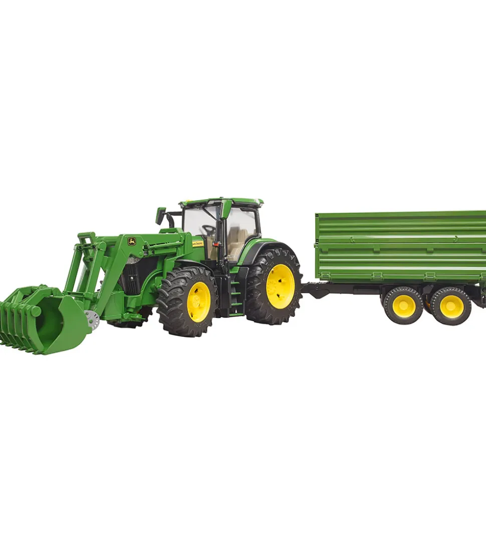 Bruder Traktor - John Deere 7R 350 m. Frontlæsser... - 03155