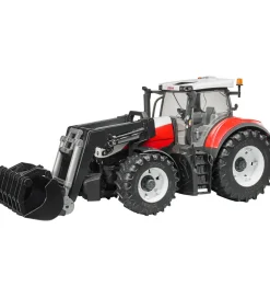 Bruder Traktor - Steyr 6300 Terrus CV m. Frontlæsser - 03181