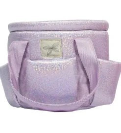 by ASTRUP Strigletaske Til Kæpheste - Lilla m. Glimmer