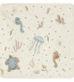 Cam Cam Aktivitetstæppe - 80x80 cm - Sea Garden