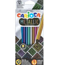 Carioca Farveblyanter - 12 stk. - Metallic