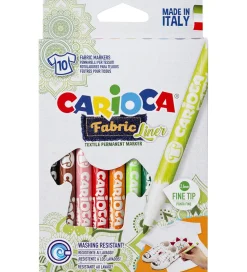 Carioca Stoftuscher - 10 stk - Multifarvet