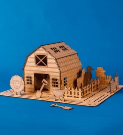 Crateit Kreasæt - Bondegården - Træ - Livet i Stalden