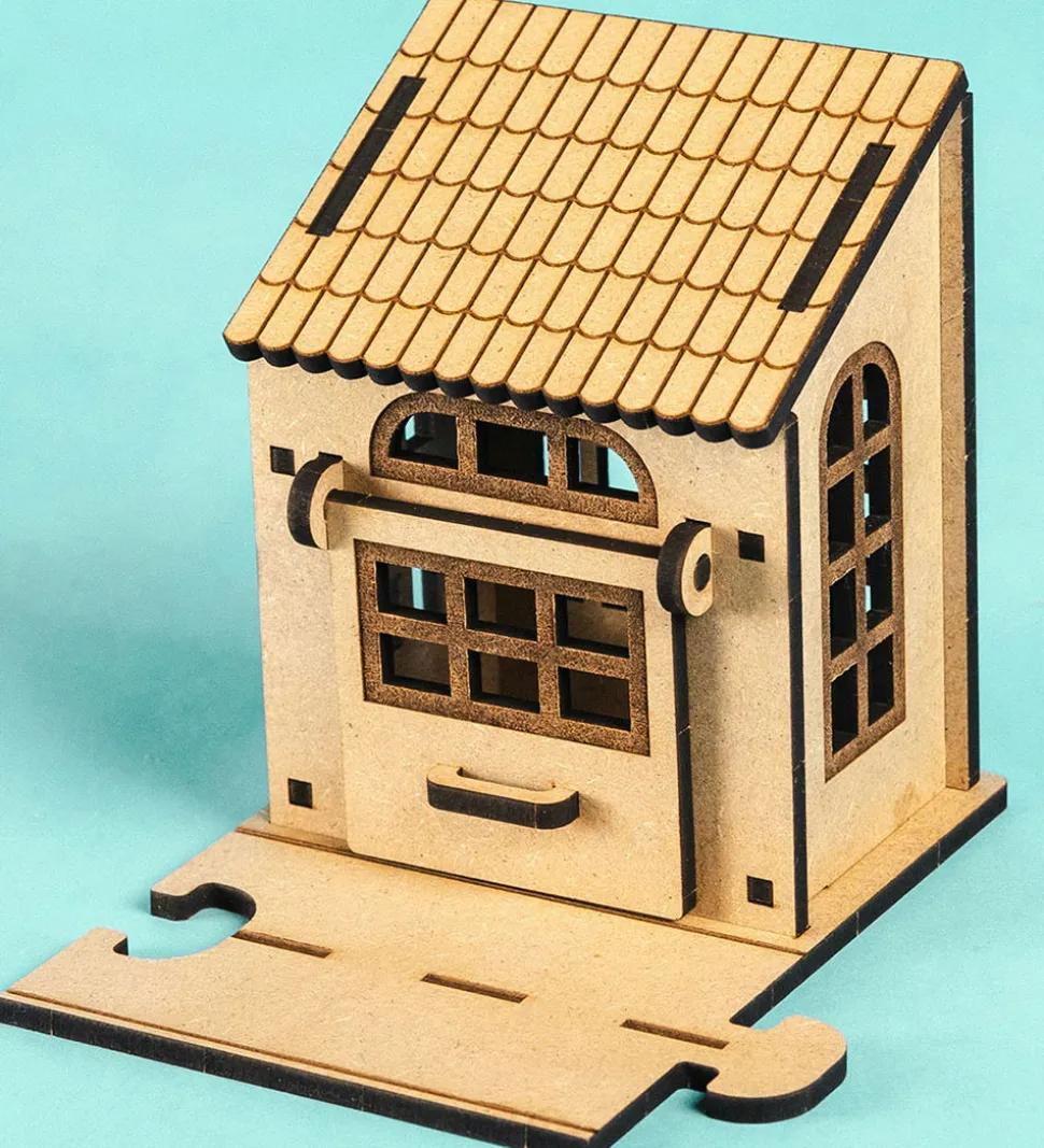 Crateit Kreasæt - Crateit Town - Træ - Vista Villa - 10 Dele