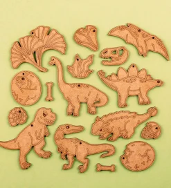 Crateit Kreasæt - Dinosaur - Træ - Forhistoriske Opdagelser