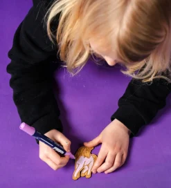 Crateit Kreasæt - Enhjørning - Træ - Regnbuevenner